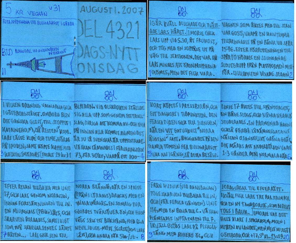 Dags-Nytt 1 augusti 2007