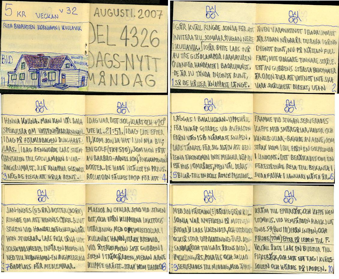 Dags-Nytt 6 augusti 2007