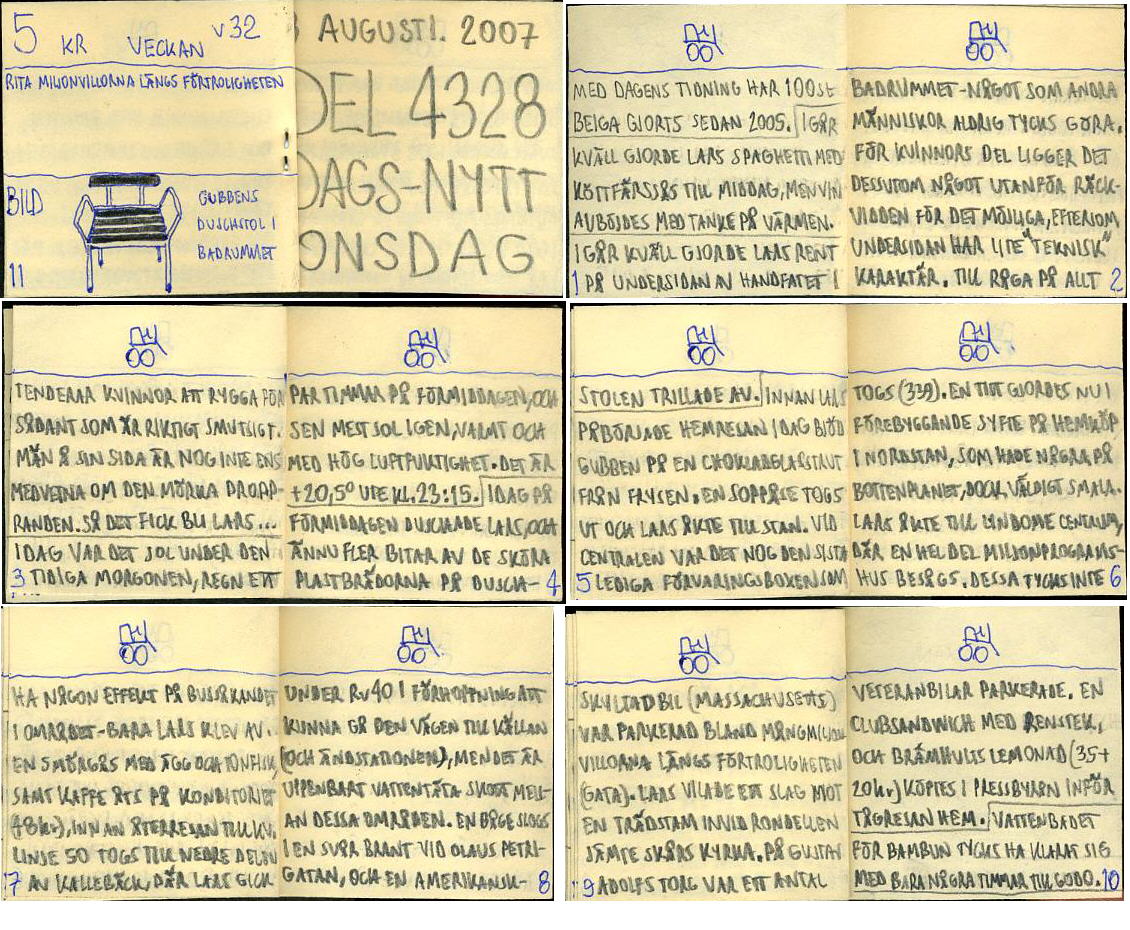 Dags-Nytt 8 augusti 2007