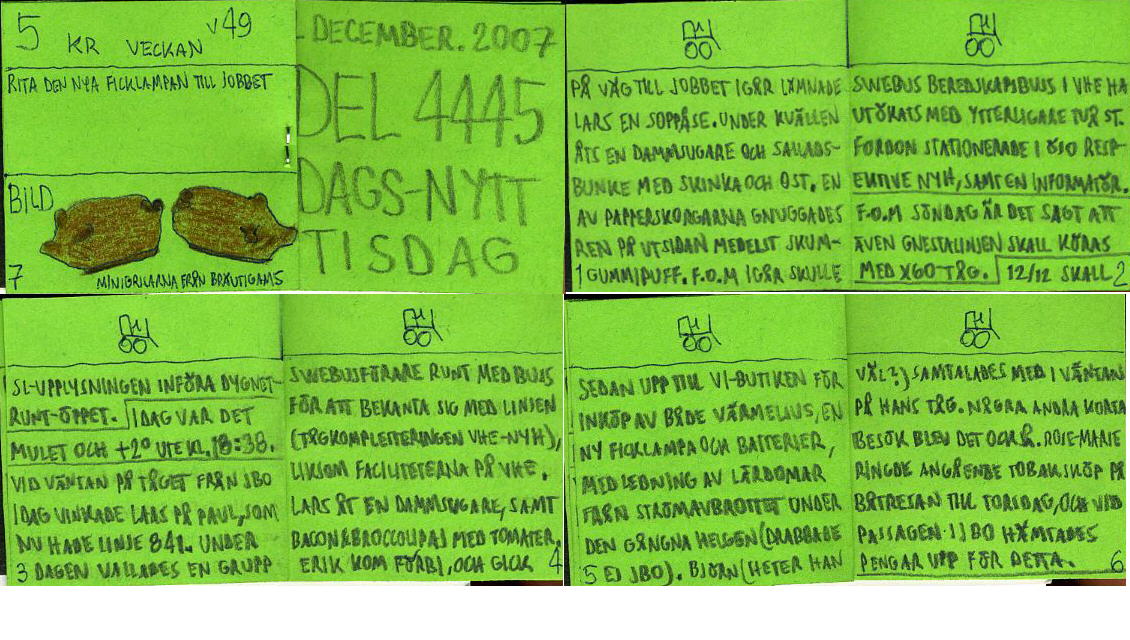 dags-nytt 4 december 2007