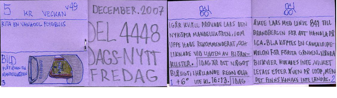 dags-nytt 7 december 2007