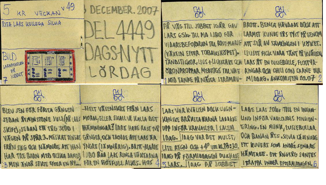 dags-nytt 8 december 2007
