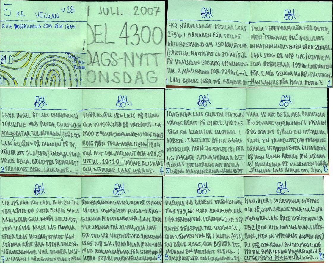 Dags-Nytt 11 juli 2007