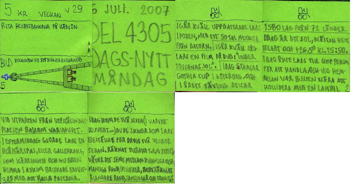 Dags-Nytt 16 juli 2007