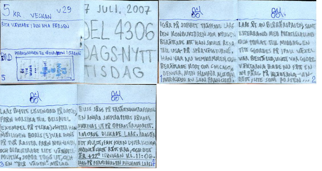 Dags-Nytt 17 juli 2007