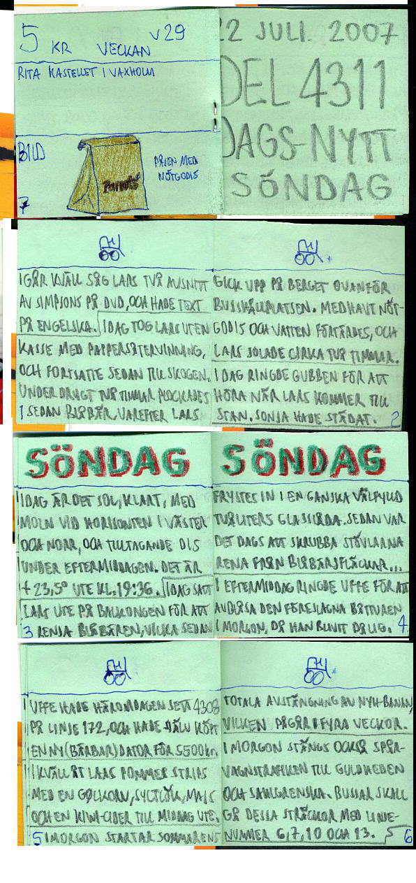 Dags-Nytt 22 juli 2007