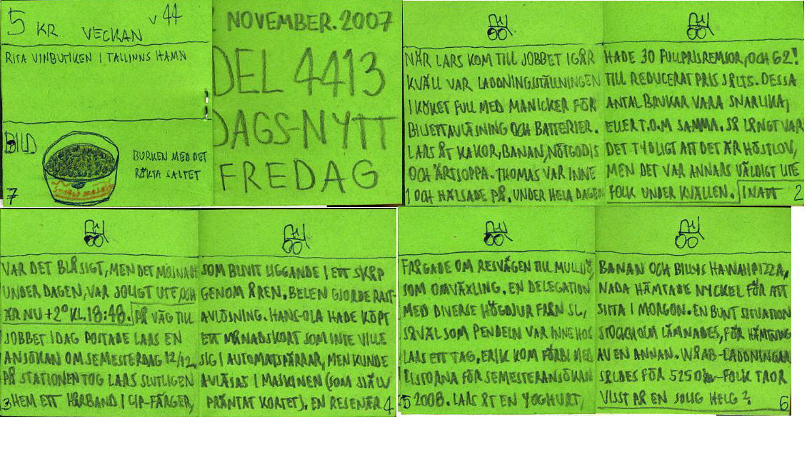 dags-nytt 2 november 2007