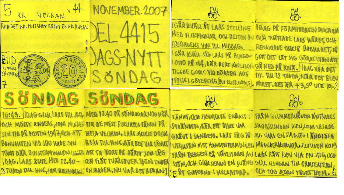 dags-nytt 4 november 2007