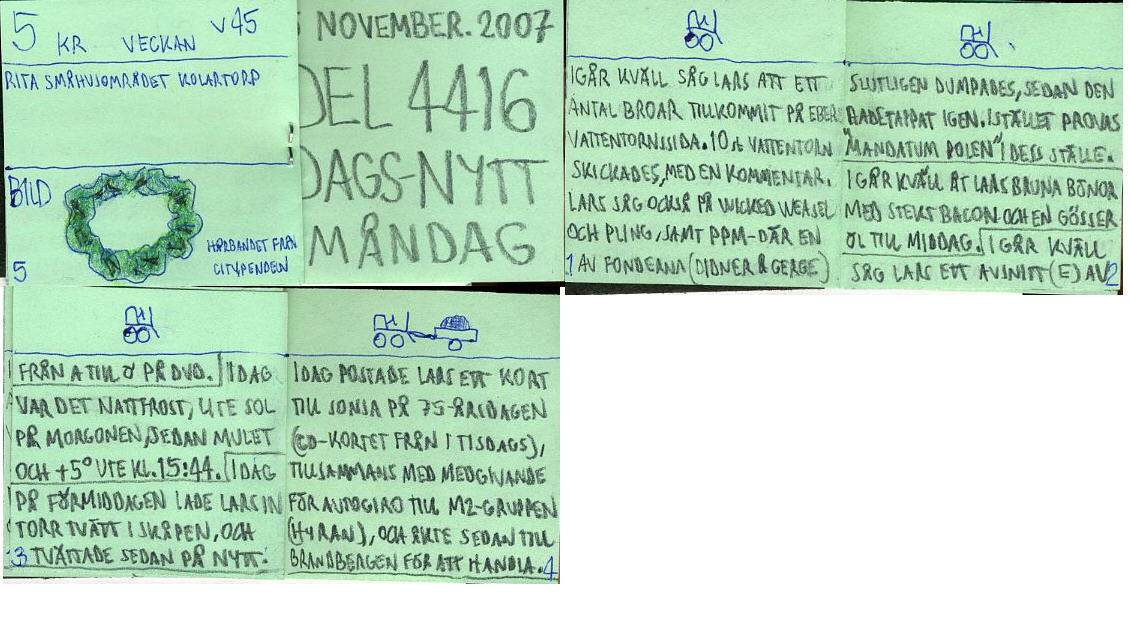 dags-nytt 5 november 2007