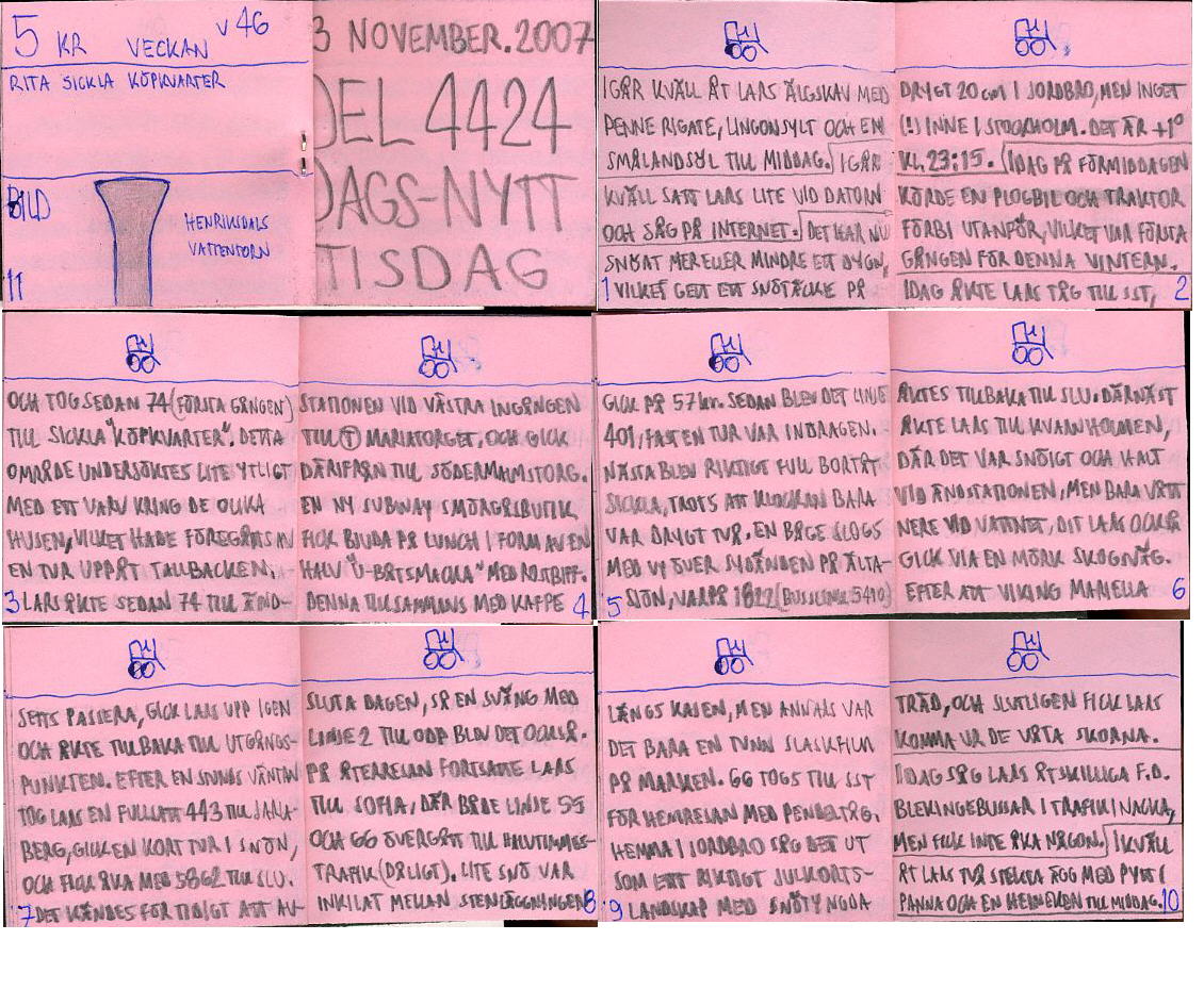 dags-nytt 13 november 2007