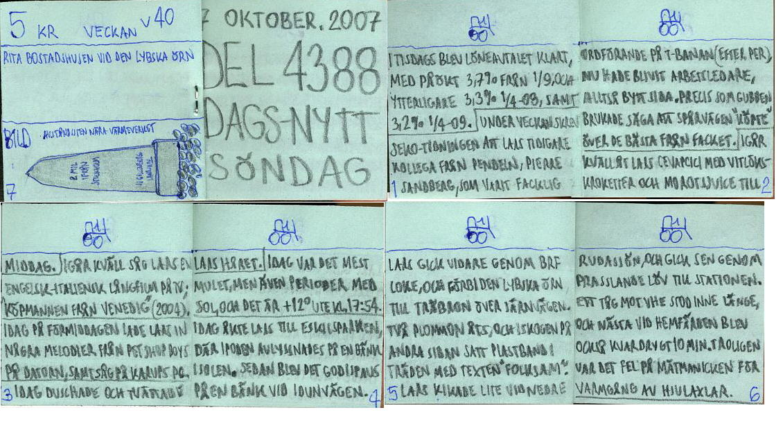 dags-nytt 7 oktober 2007