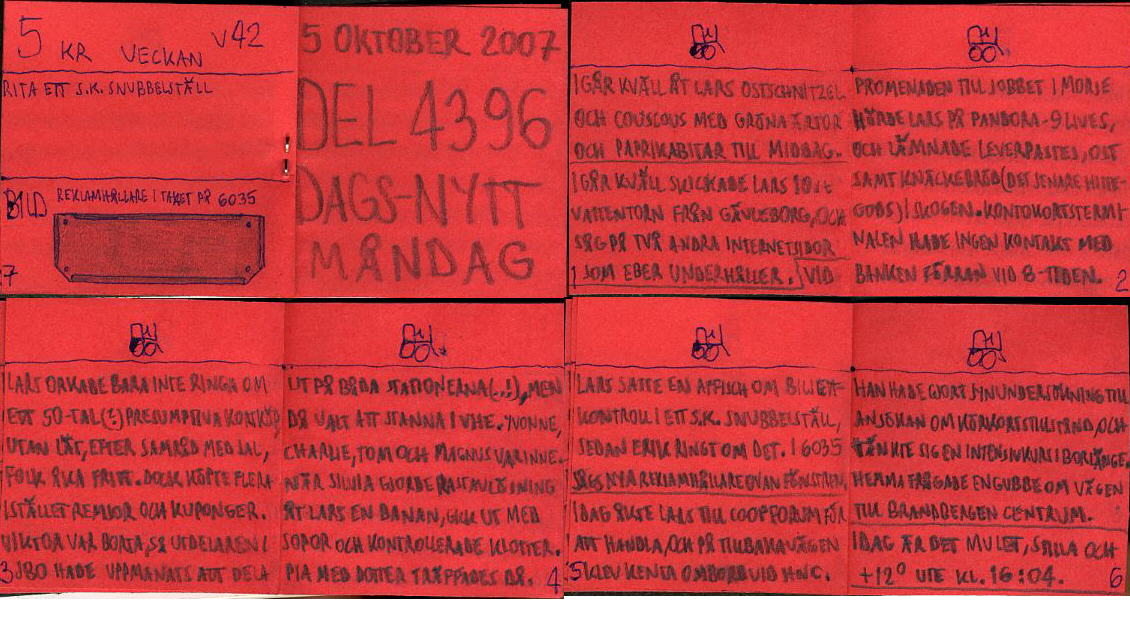 dags-nytt 15 oktober 2007