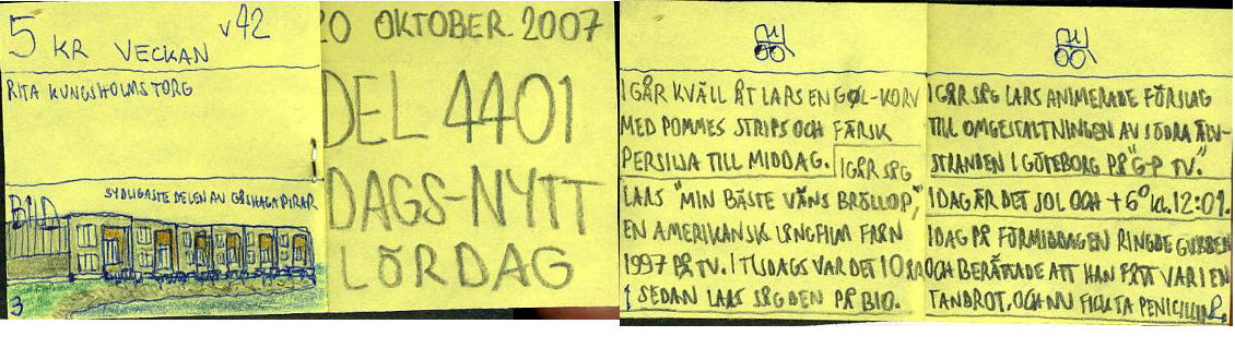 dags-nytt 20 oktober 2007