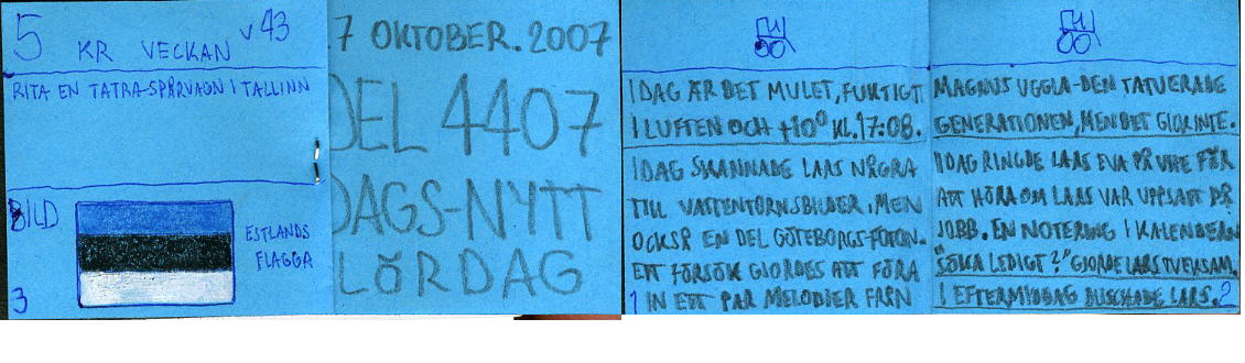 dags-nytt 27 oktober 2007