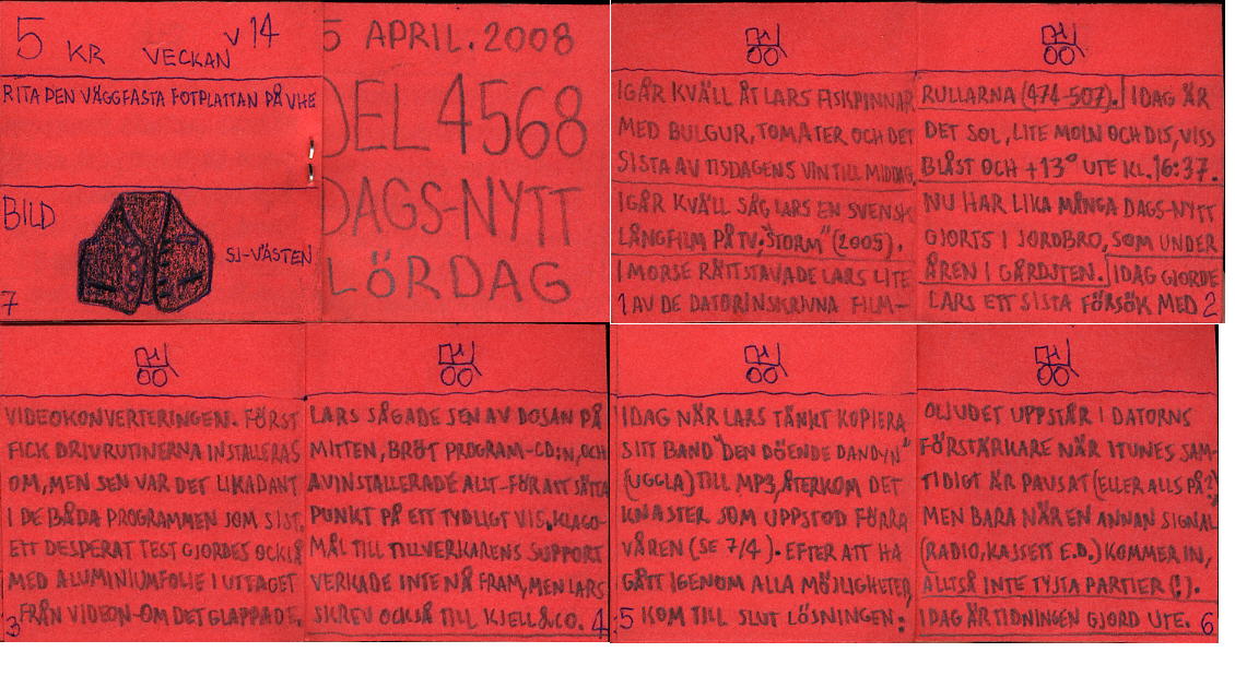 Dags-Nytt 5 april 2008