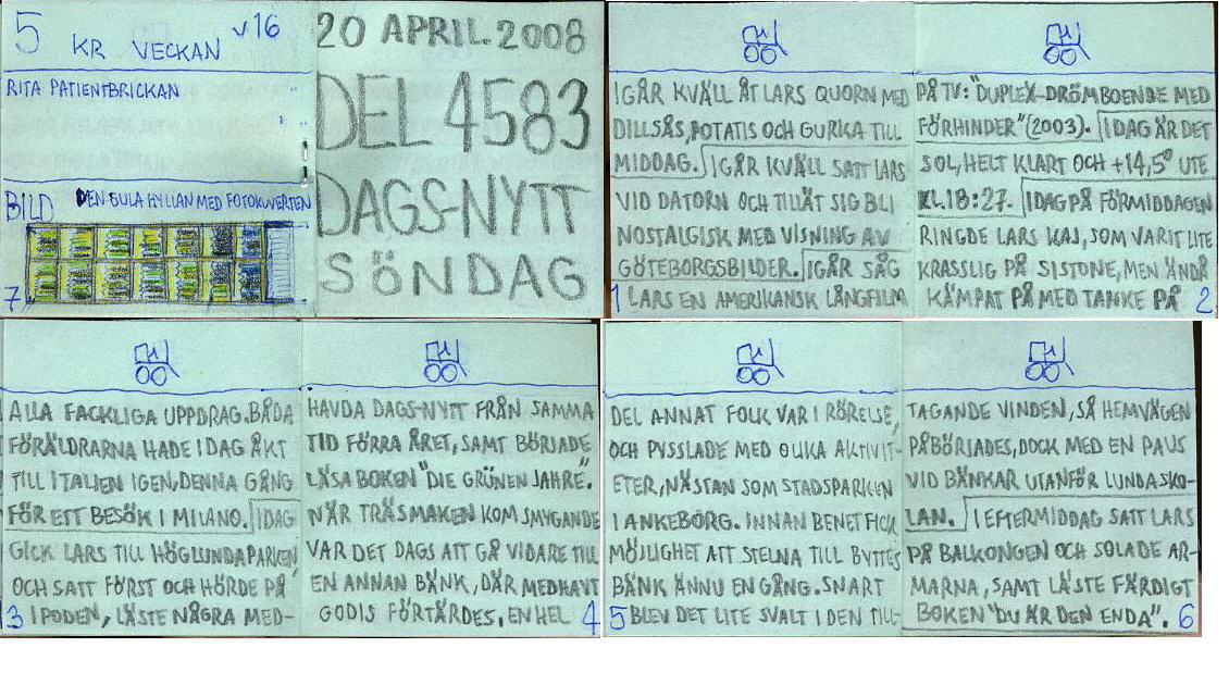 Dags-Nytt 20 april 2008