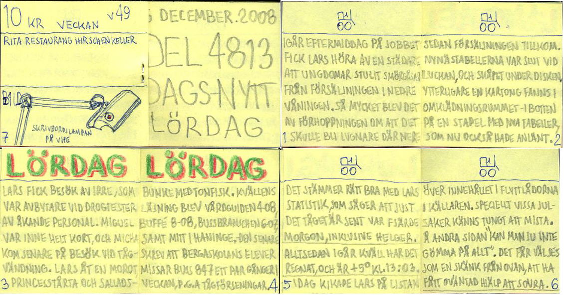 dags-nytt 6 december 2008