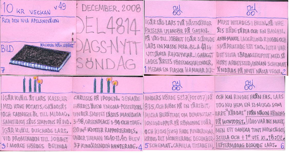 dags-nytt 7 december 2008
