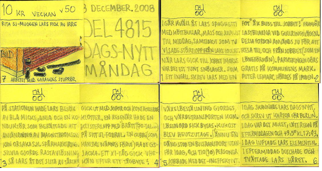 dags-nytt 8 december 2008