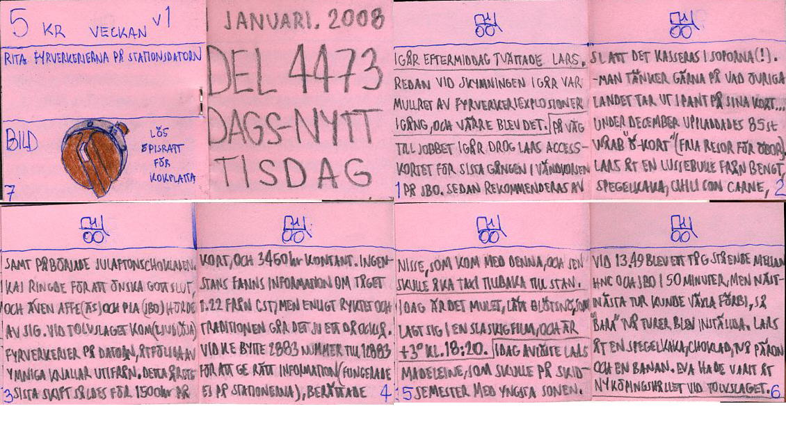 dags-nytt 1 januari 2008