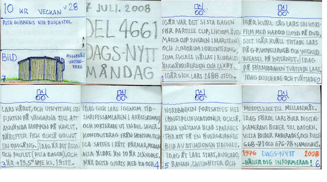 dags-nytt 7 juli 2008