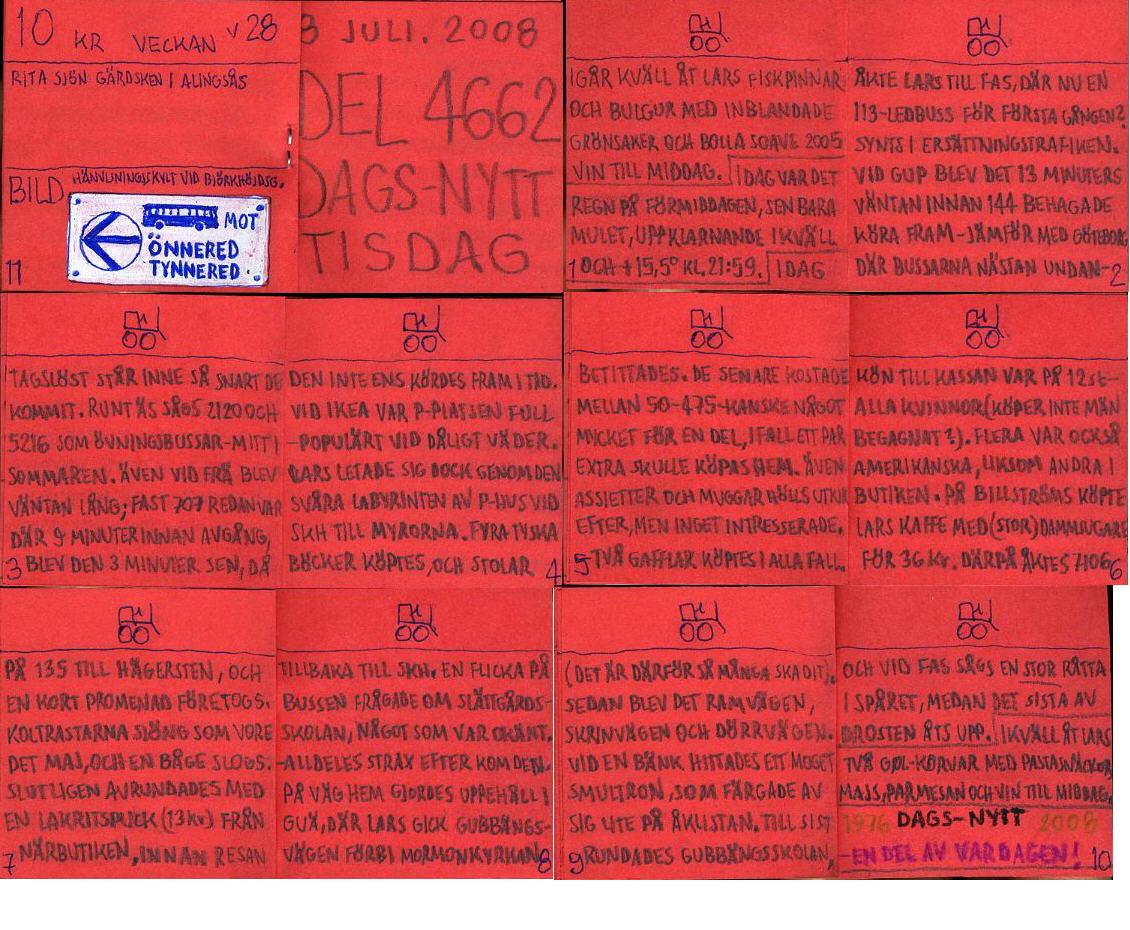 dags-nytt 8 juli 2008