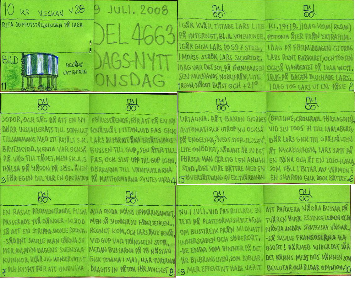 dags-nytt 9 juli 2008