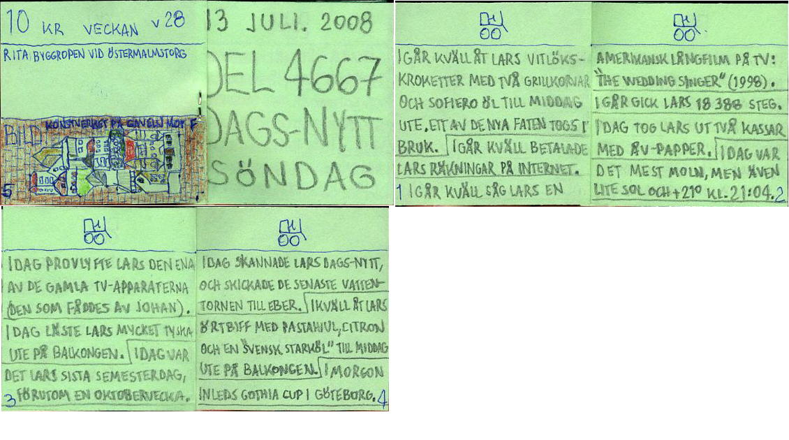 dags-nytt 13 juli 2008