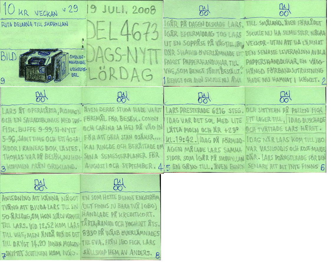dags-nytt 19 juli 2008