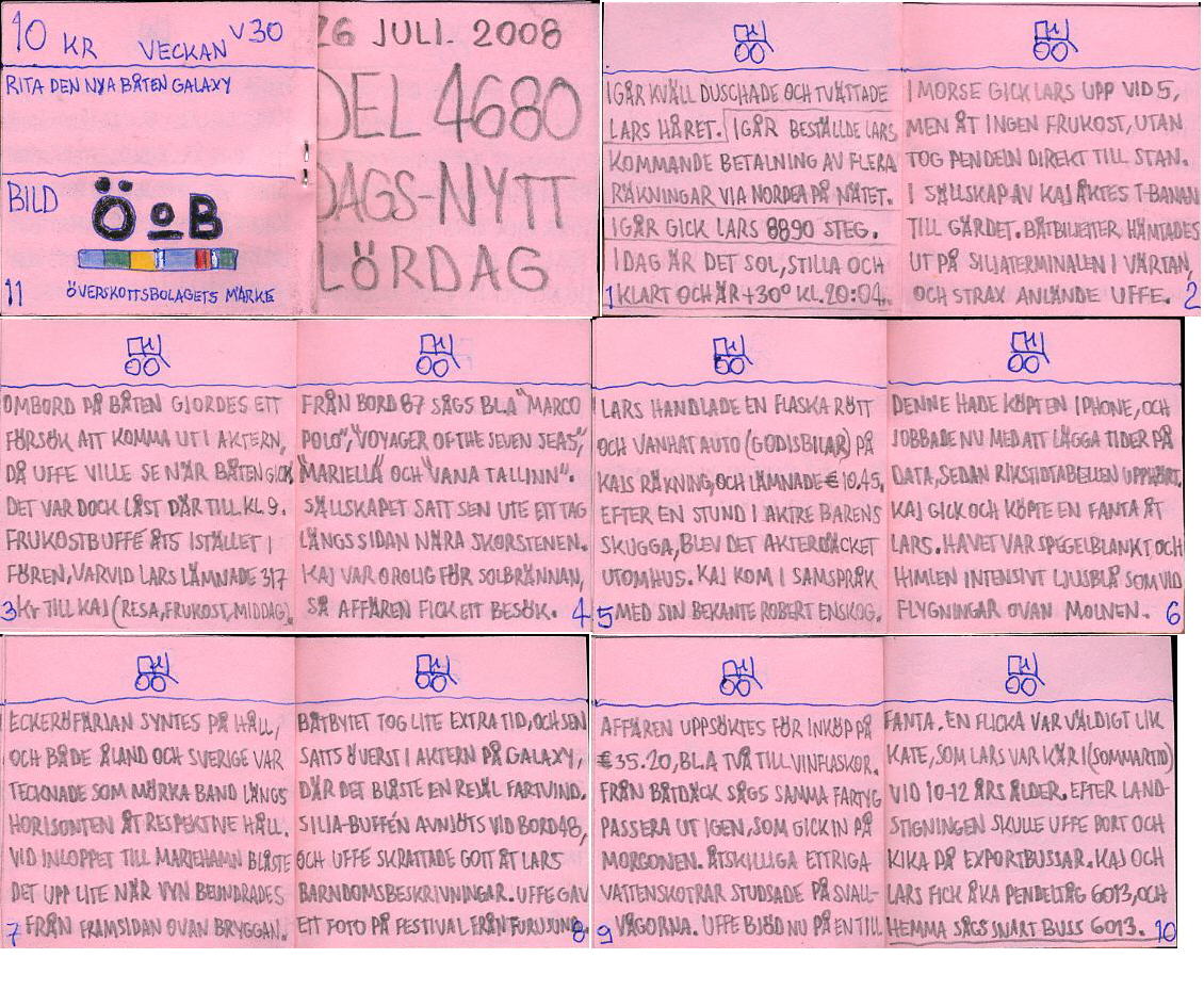 dags-nytt 26 juli 2008