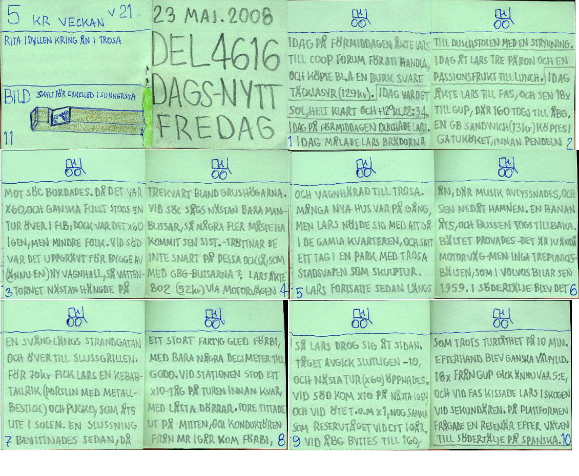 dags-nytt 23 maj 2008