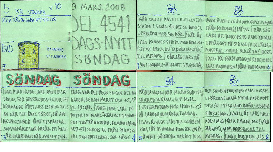 Dags-Nytt 9 mars 2008