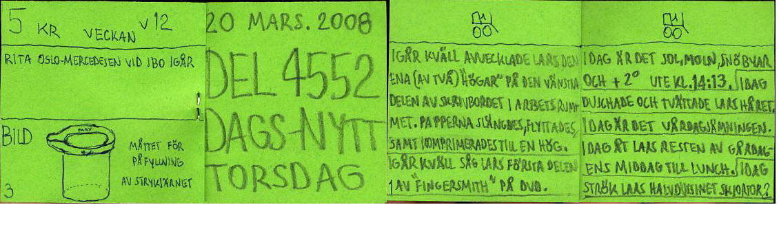 Dags-Nytt 20 mars 2008