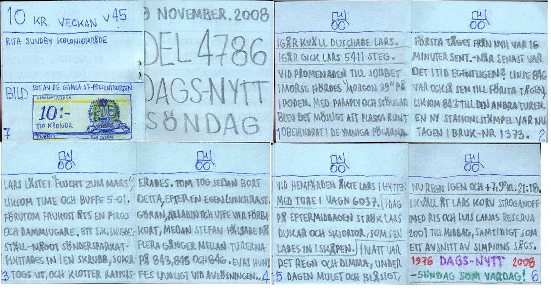 dags-nytt 9 november 2008