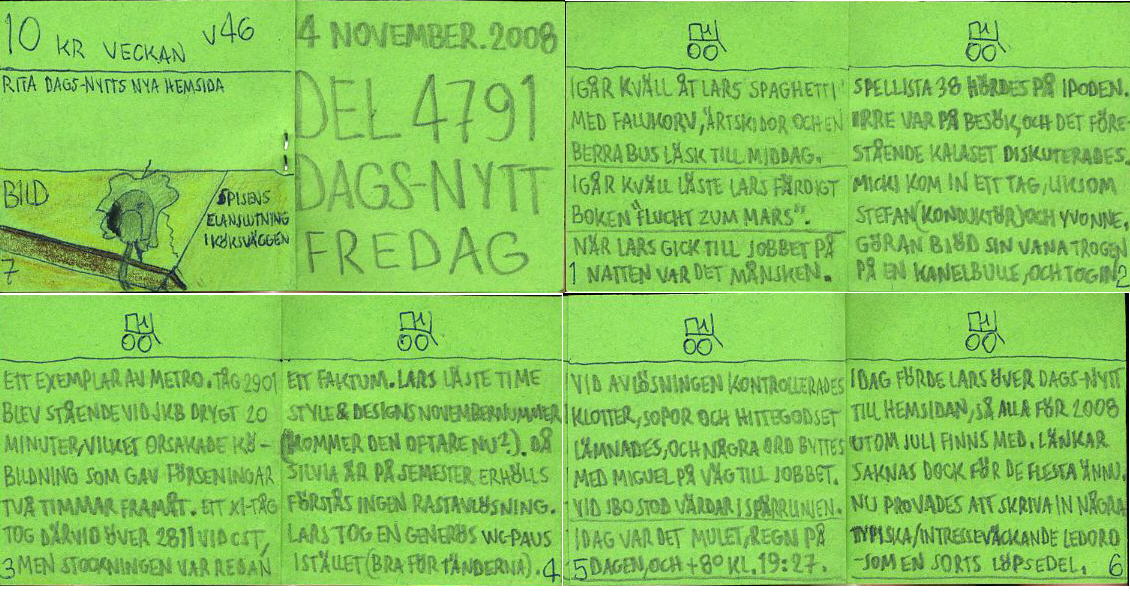 dags-nytt 14 november 2008