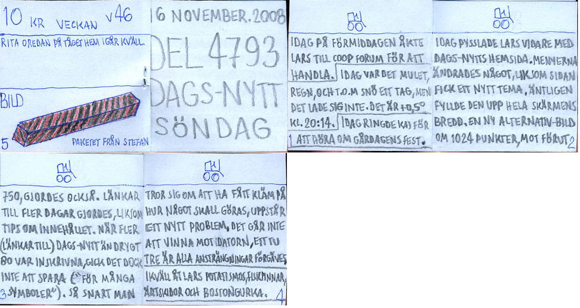 dags-nytt 16 november 2008