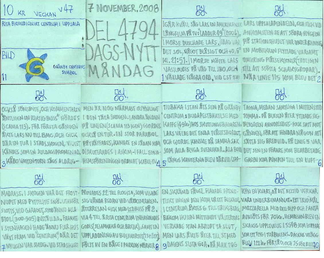 dags-nytt 17 november 2008
