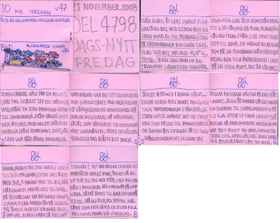 dags-nytt 21 november 2008