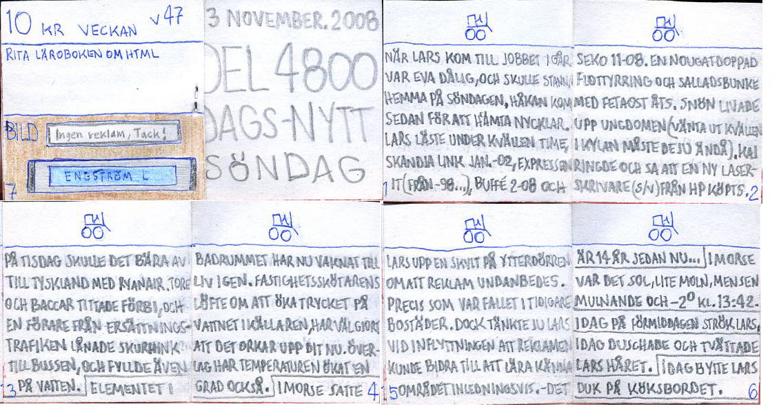 dags-nytt 23 november 2008