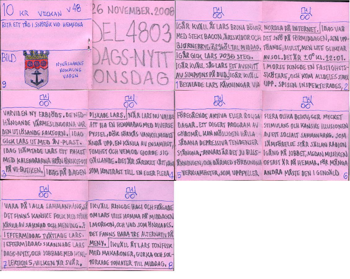 dags-nytt 26 november 2008