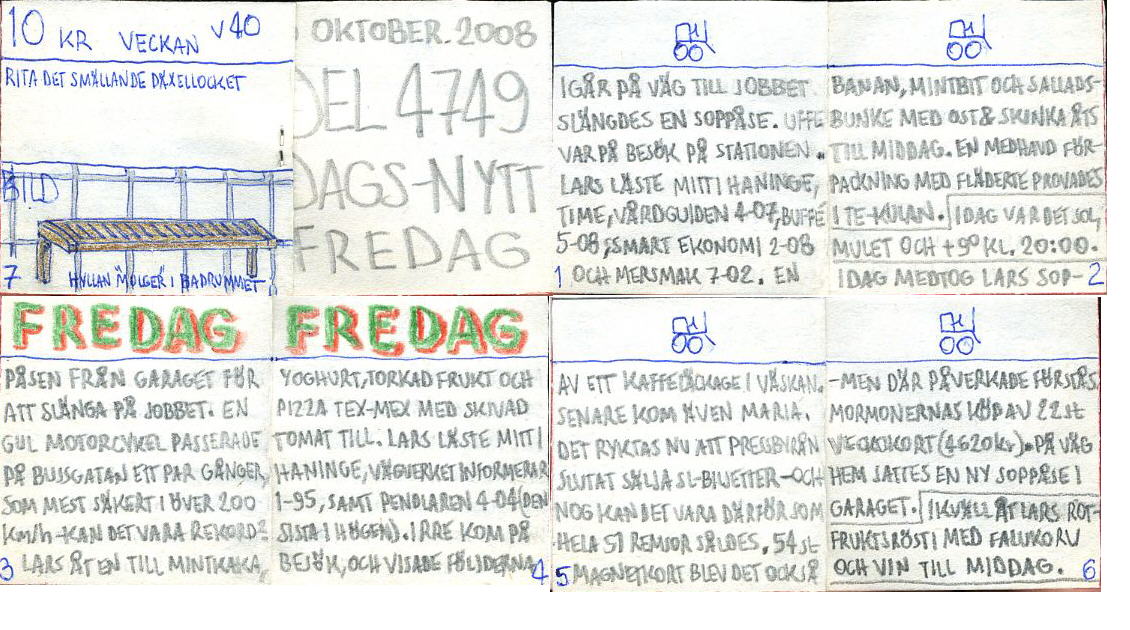 dags-nytt 3 oktober 2008
