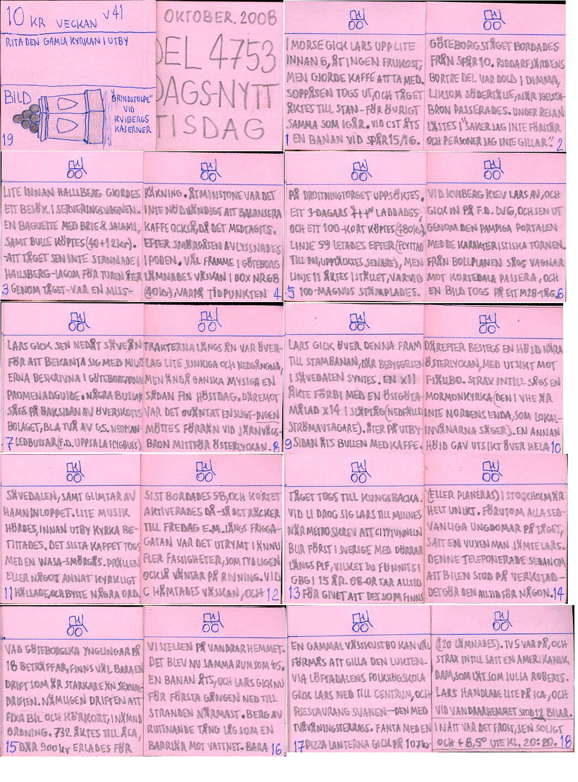 dags-nytt 7 oktober 2008