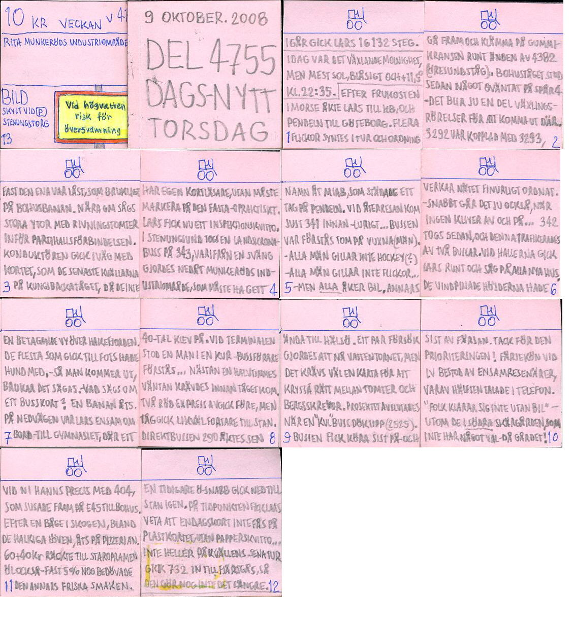 dags-nytt 9 oktober 2008