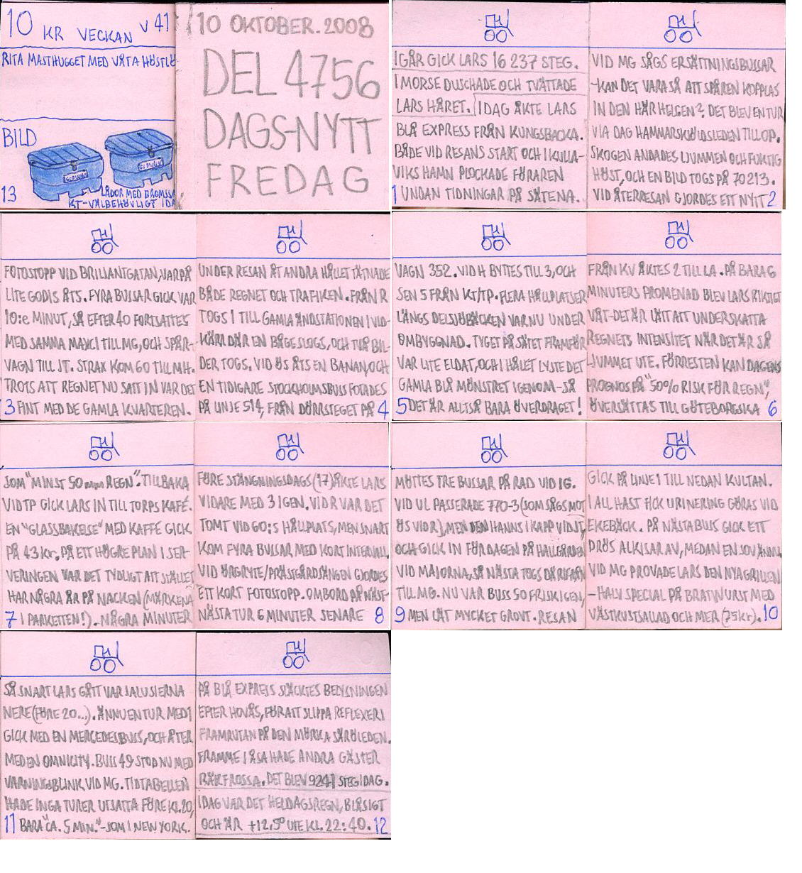 dags-nytt 10 oktober 2008
