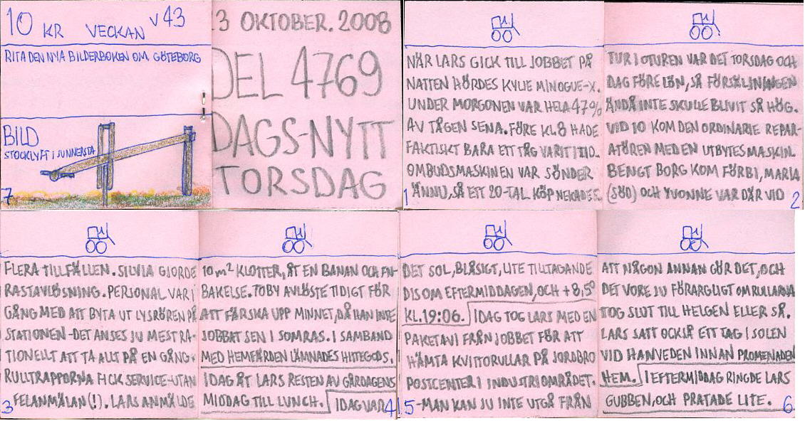 dags-nytt 23 oktober 2008