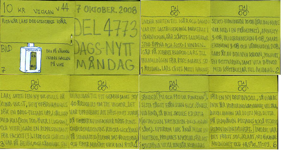 dags-nytt 27 oktober 2008
