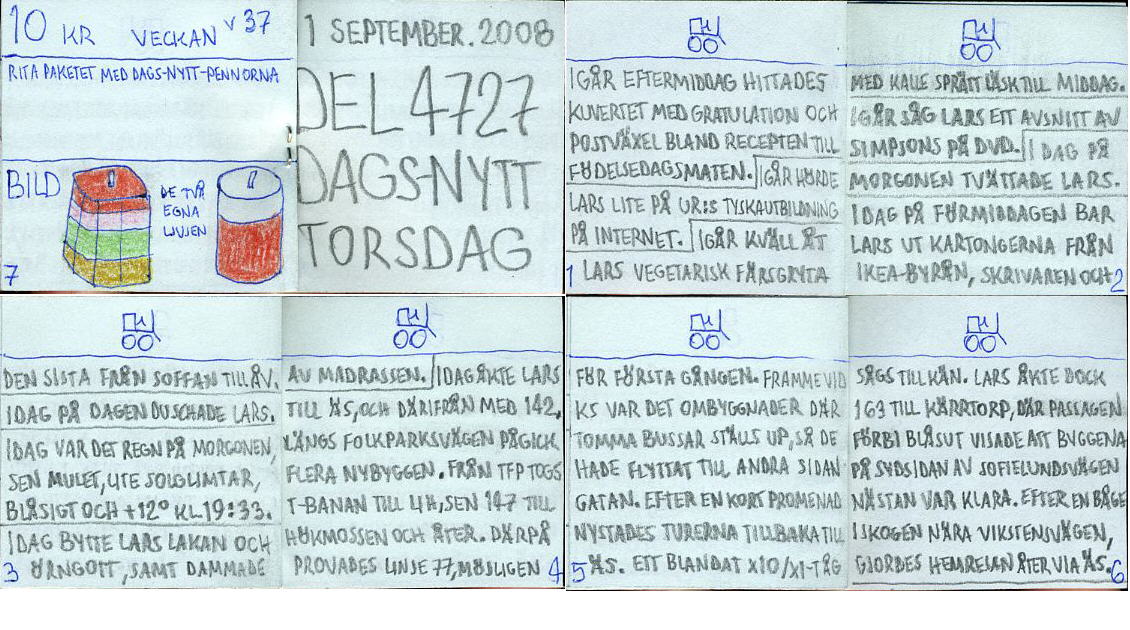 dags-nytt 11 september 2008