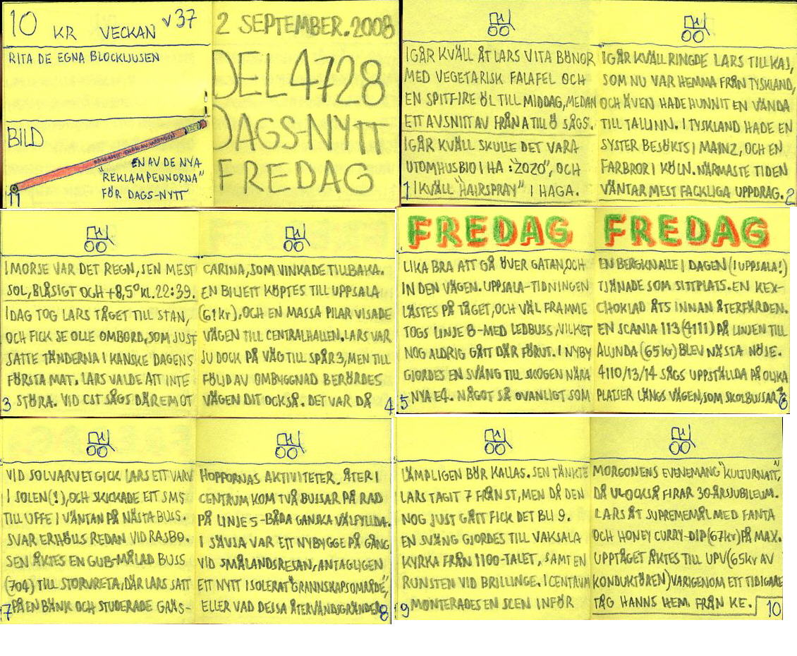 dags-nytt 12 september 2008