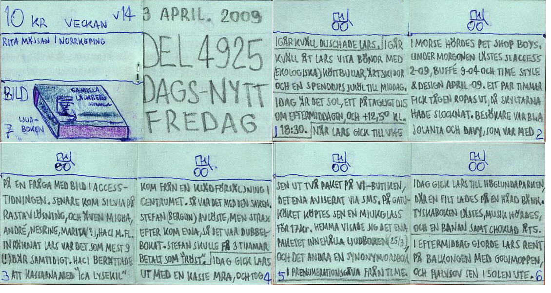 Dags-Nytt 3 april 2009