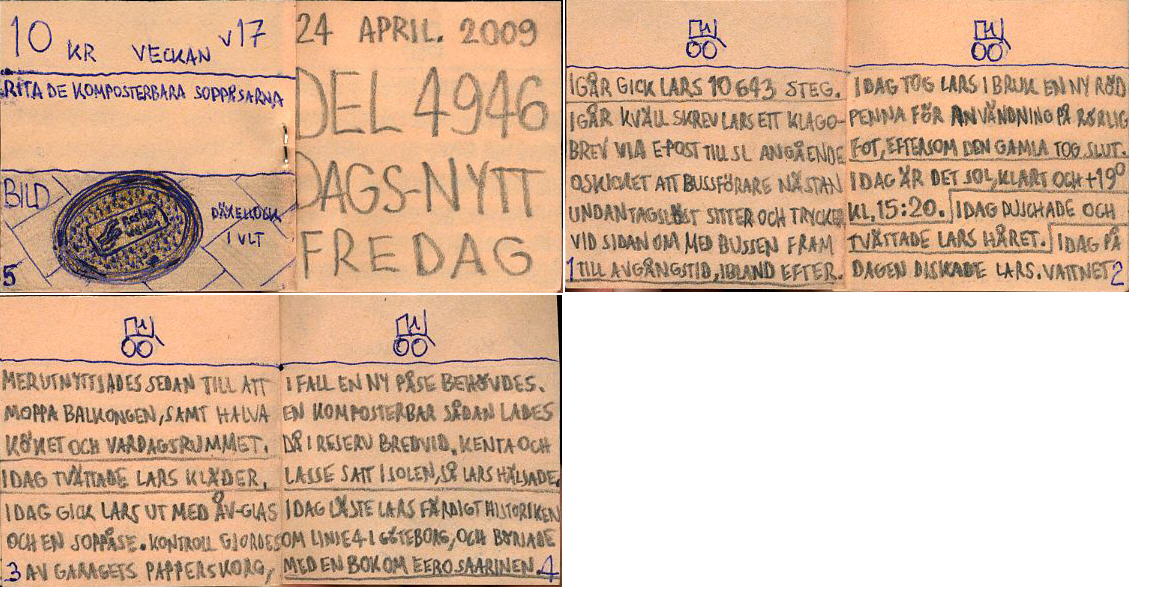 Dags-Nytt 24 april 2009